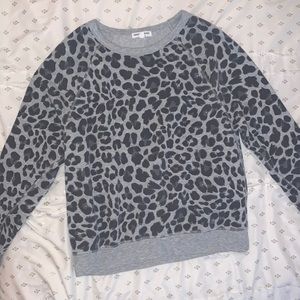 thick cheetah print top